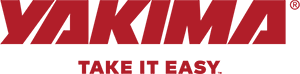 Red 'YAKIMA' logo with tagline 'TAKE IT EASY' beneath.