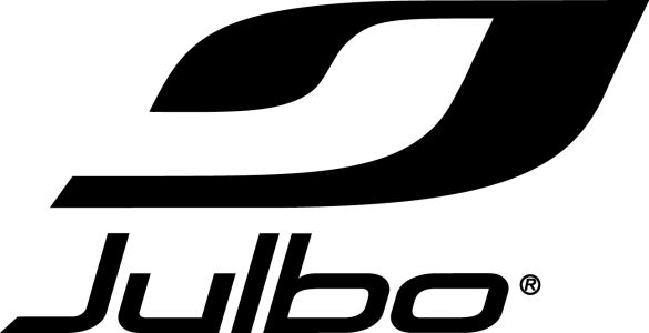 Black Julbo logo with stylized 'J' and company name.